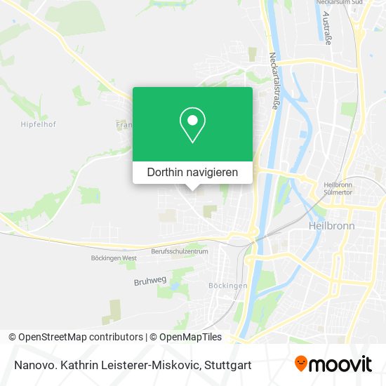 Nanovo. Kathrin Leisterer-Miskovic Karte