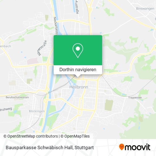 Bausparkasse Schwäbisch Hall Karte