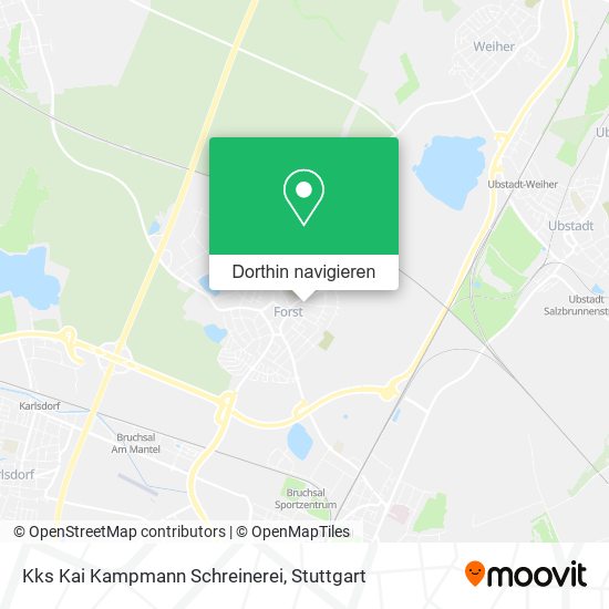 Kks Kai Kampmann Schreinerei Karte