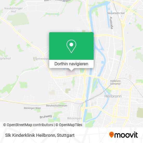 Slk Kinderklinik Heilbronn Karte
