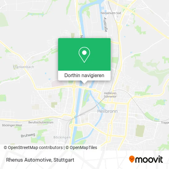 Rhenus Automotive Karte