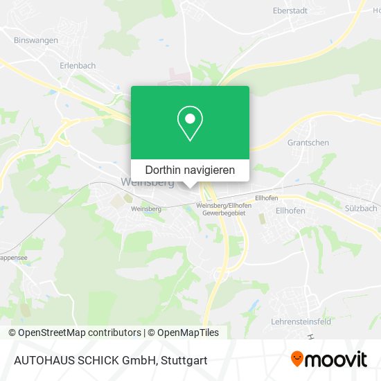 AUTOHAUS SCHICK GmbH Karte