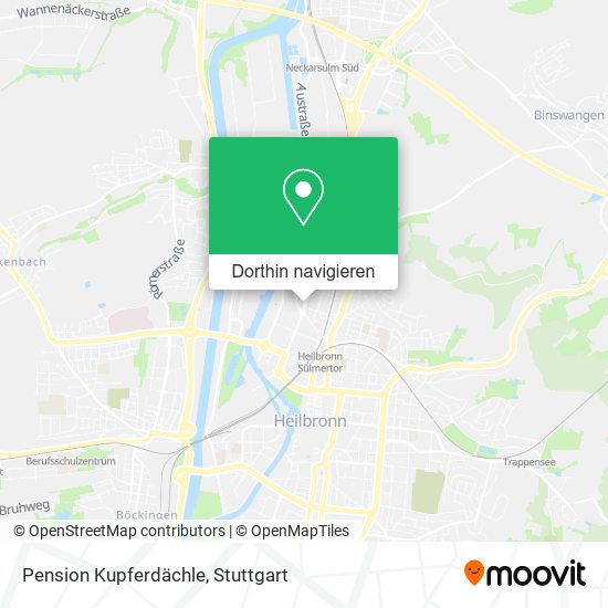 Pension Kupferdächle Karte