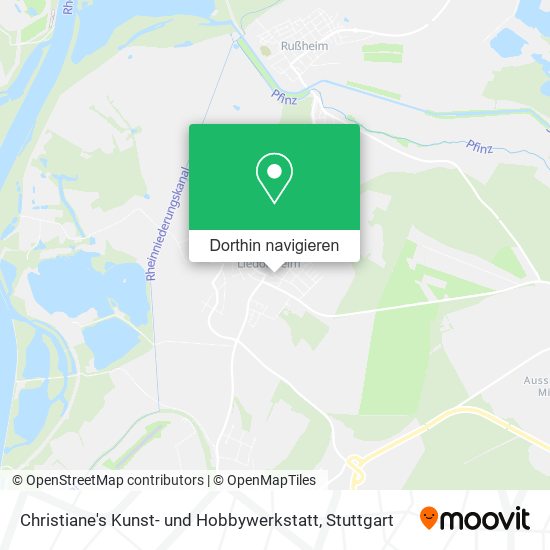 Christiane's Kunst- und Hobbywerkstatt Karte