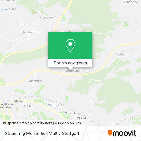Staemmig Meisterlich Maßiv Karte