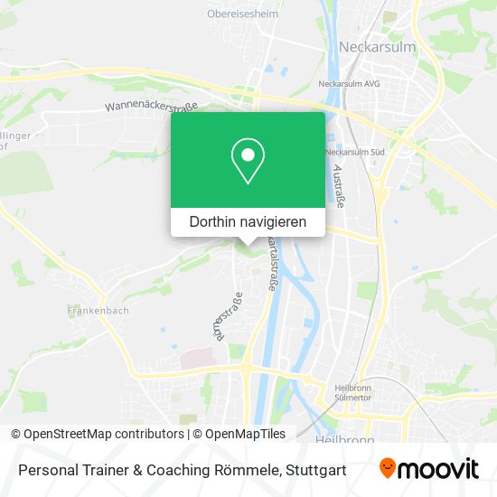 Personal Trainer & Coaching Römmele Karte