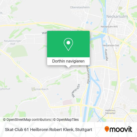Skat-Club 61 Heilbronn Robert Klenk Karte