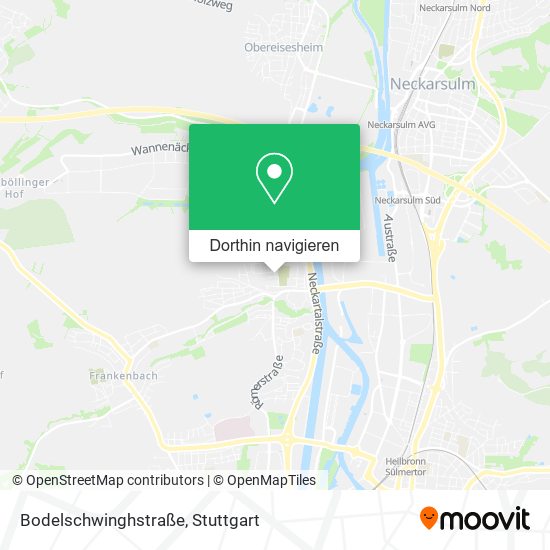Bodelschwinghstraße Karte