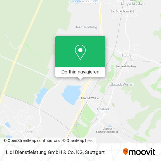 Lidl Dienstleistung GmbH & Co. KG Karte