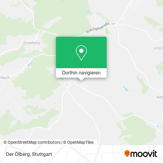 Der Ölberg Karte