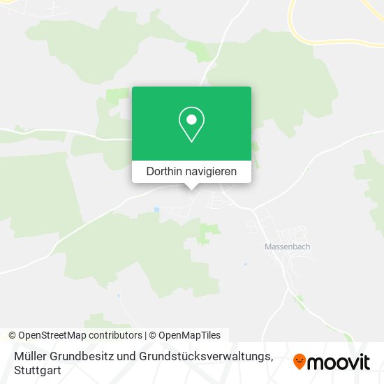 Müller Grundbesitz und Grundstücksverwaltungs Karte