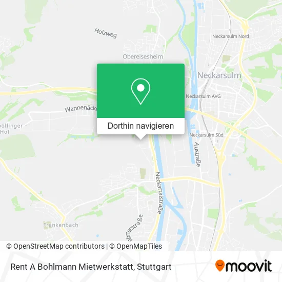 Rent A Bohlmann Mietwerkstatt Karte