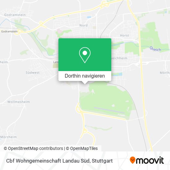 Cbf Wohngemeinschaft Landau Süd Karte