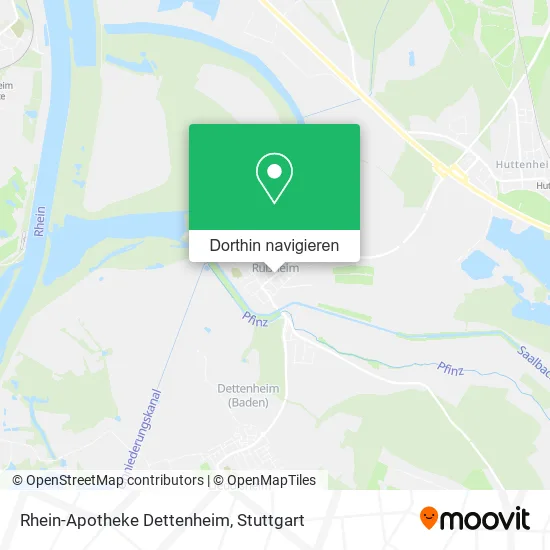 Rhein-Apotheke Dettenheim Karte
