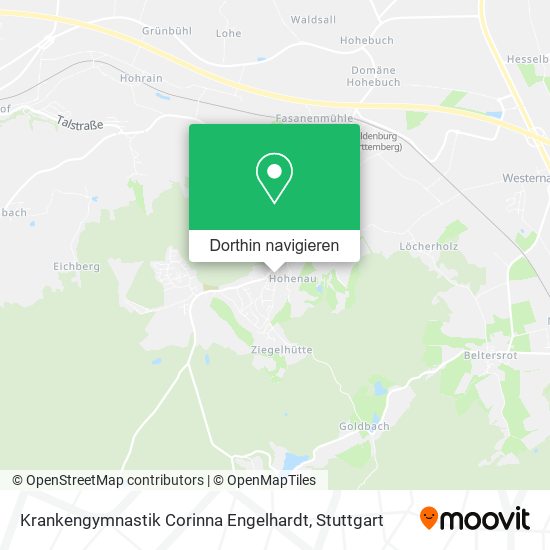 Krankengymnastik Corinna Engelhardt Karte