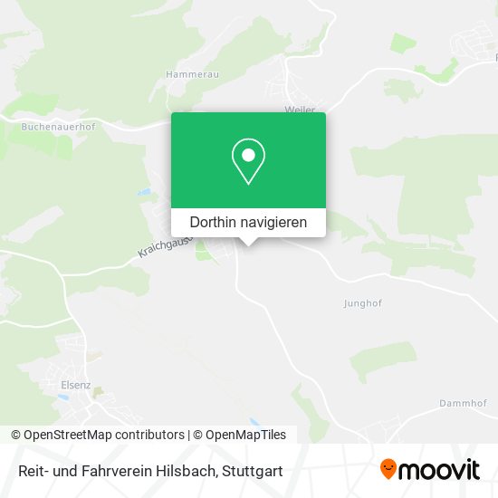 Reit- und Fahrverein Hilsbach Karte