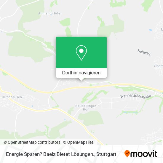 Energie Sparen? Baelz Bietet Lösungen. Karte