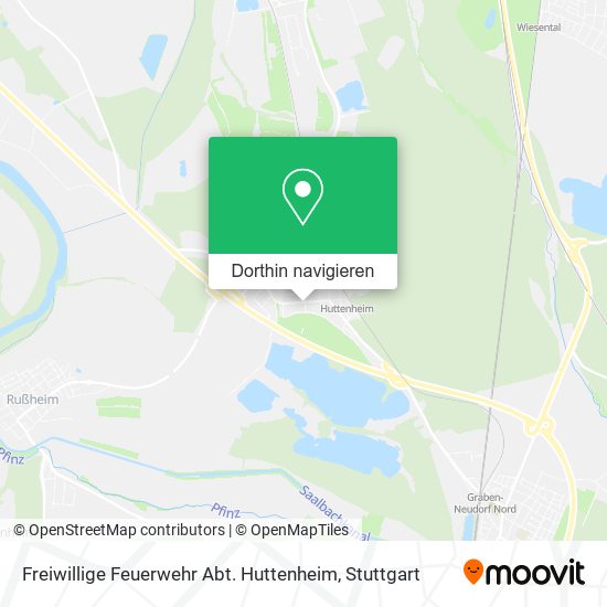 Freiwillige Feuerwehr Abt. Huttenheim Karte