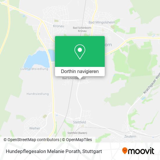 Hundepflegesalon Melanie Porath Karte