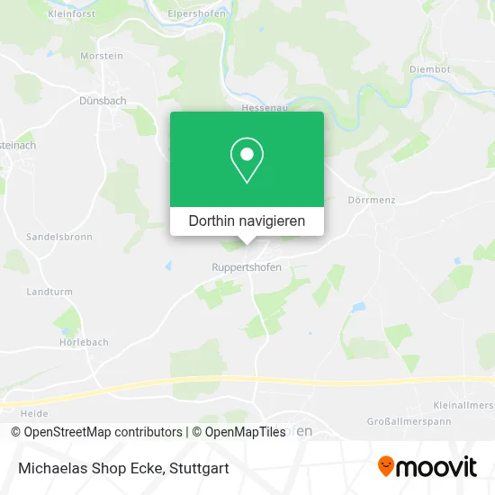 Michaelas Shop Ecke Karte
