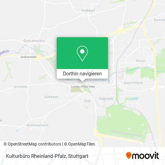 Kulturbüro Rheinland-Pfalz Karte