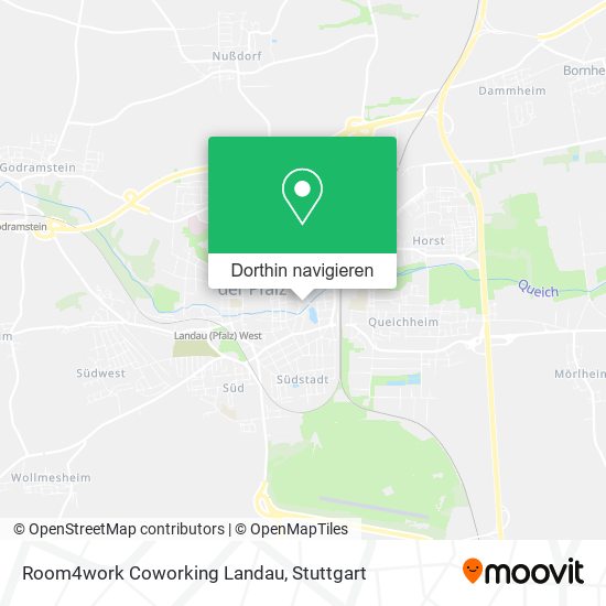 Room4work Coworking Landau Karte