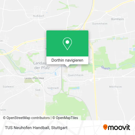 TUS Neuhofen Handball Karte