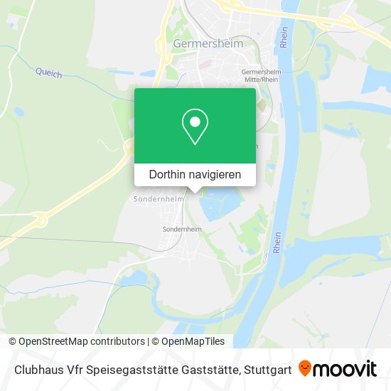 Clubhaus Vfr Speisegaststätte Gaststätte Karte