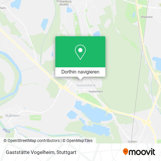 Gaststätte Vogelheim Karte