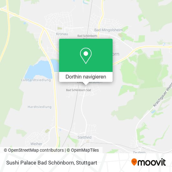Sushi Palace Bad Schönborn Karte