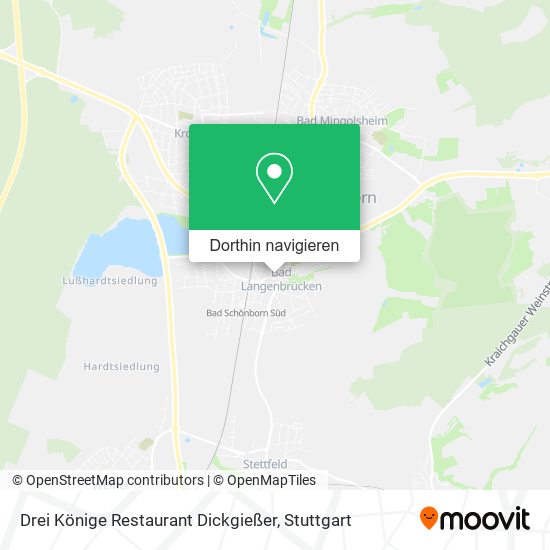 Drei Könige Restaurant Dickgießer Karte