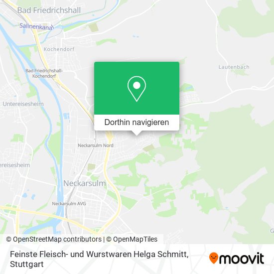 Feinste Fleisch- und Wurstwaren Helga Schmitt Karte