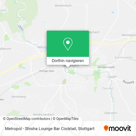 Metropol - Shisha Lounge Bar Cocktail Karte