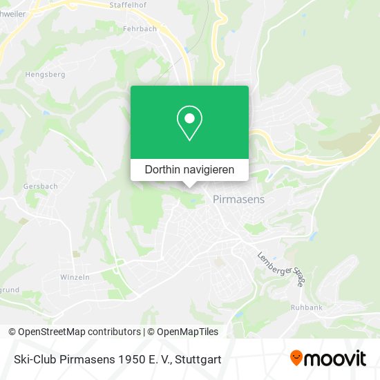Ski-Club Pirmasens 1950 E. V. Karte