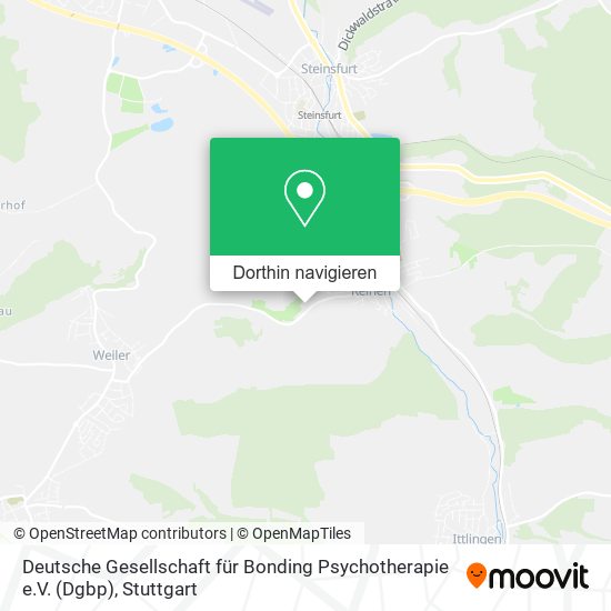 Deutsche Gesellschaft für Bonding Psychotherapie e.V. (Dgbp) Karte