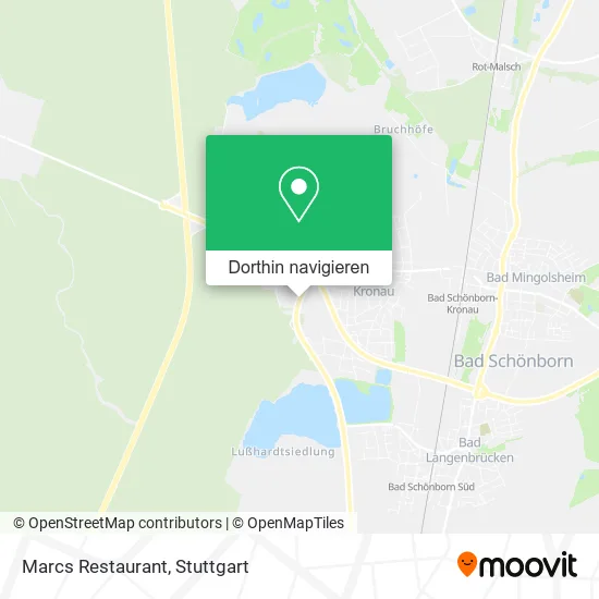 Marcs Restaurant Karte