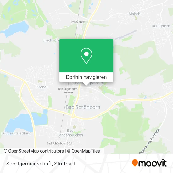Sportgemeinschaft Karte