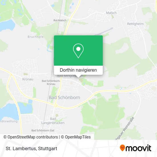 St. Lambertus Karte