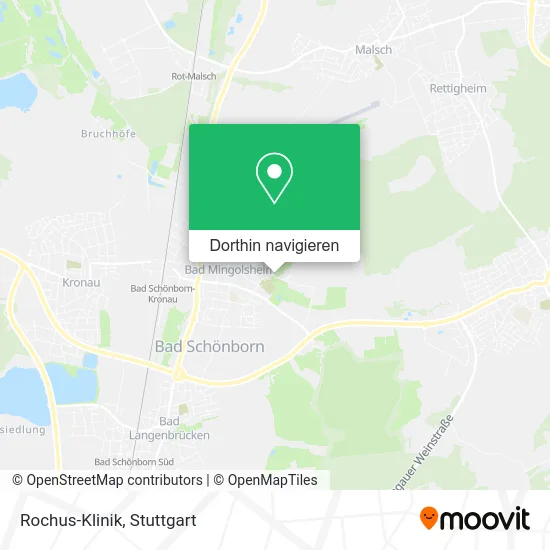 Rochus-Klinik Karte