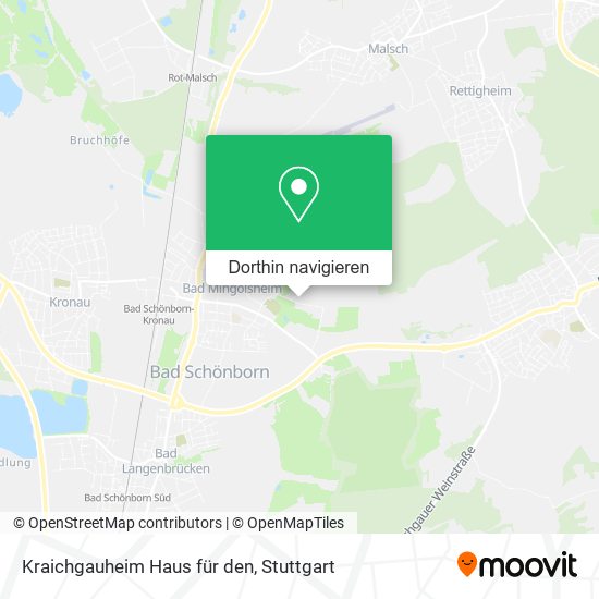 Kraichgauheim Haus für den Karte
