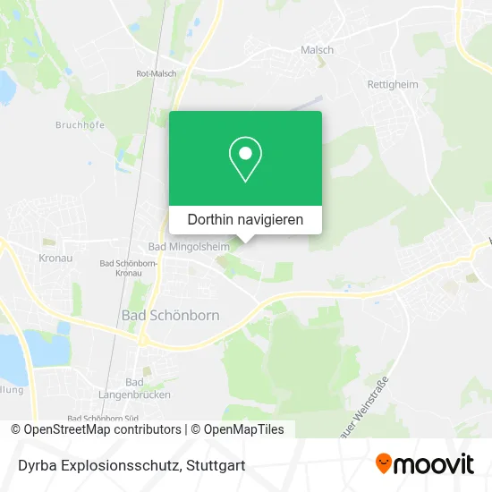 Dyrba Explosionsschutz Karte