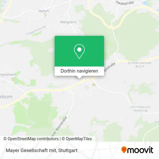 Mayer Gesellschaft mit Karte