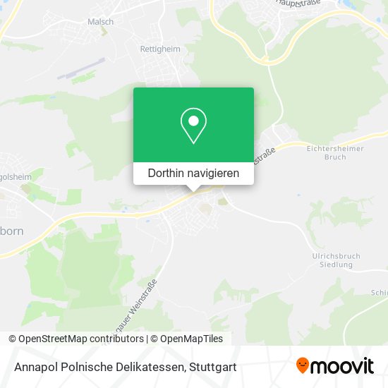 Annapol Polnische Delikatessen Karte
