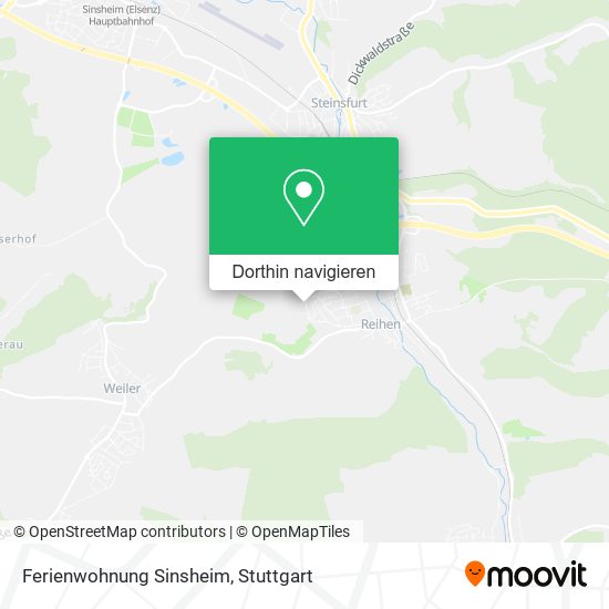 Ferienwohnung Sinsheim Karte