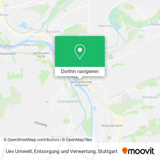 Uev Umwelt, Entsorgung und Verwertung Karte