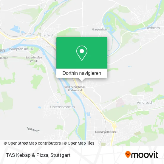 TAS Kebap & Pizza Karte