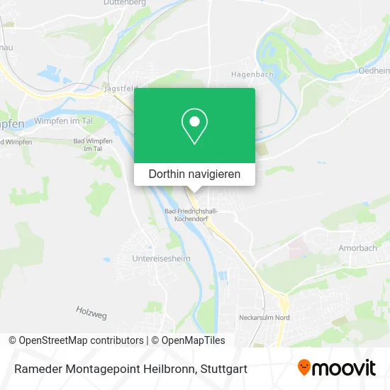 Rameder Montagepoint Heilbronn Karte