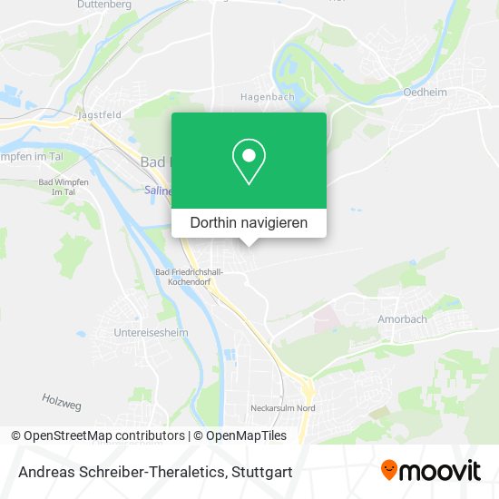 Andreas Schreiber-Theraletics Karte