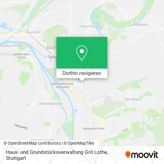 Haus- und Grundstücksverwaltung Grit Lothe Karte