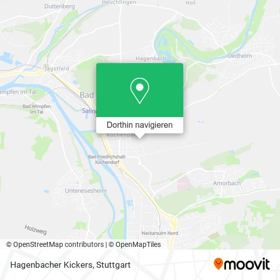 Hagenbacher Kickers Karte